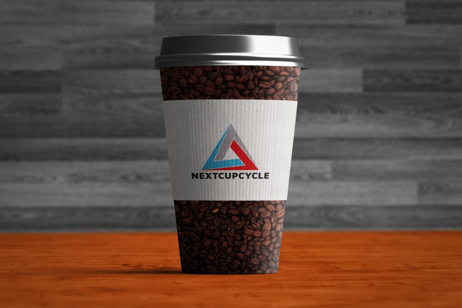 logo on a coffee cup